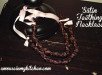 satin teething necklaces