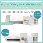 Cheap Polka Dot Room (Perfect for a Rental House!) + Silhouette Designer Studio Promo + A Silhouette Portrait Giveaway!
