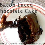 Recipe #29: Bacon laced chocolate cake