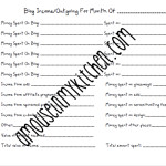 Home Maintenance Binder: Blogging Section